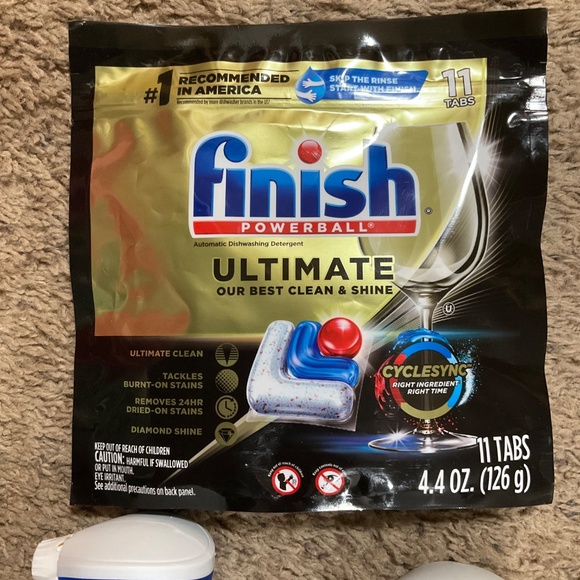 3PC-Bundle 1Finish Dishwasher Pods 2-Dawn PowerWashes - Picture 4 of 6
